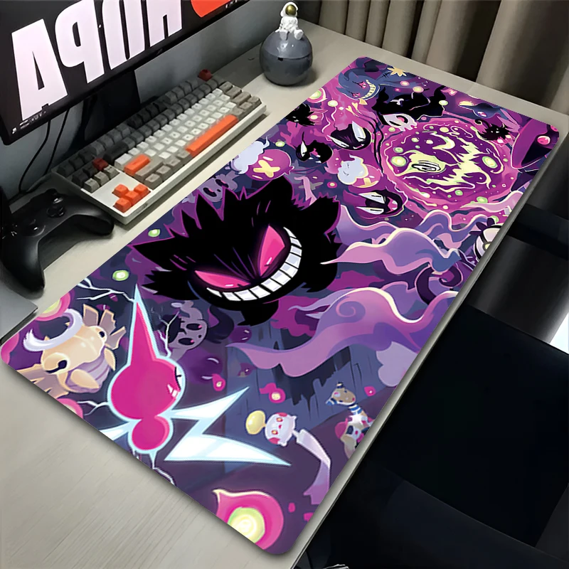 Mouse Pad Non-Slip Rubber Edge locking mousepads Game play mats notebook computer Pad table mat PC carpet G-Gengar Mousepad XXXL