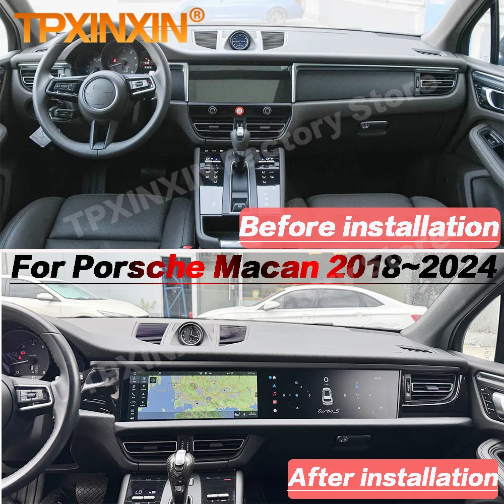 

Для Porsche Macan 2018 ~ 2 Android мультимедийный автомобильный аксессуар GPS-навигация BT5.0 стереоприемник головное устройство автомобильные развлечения