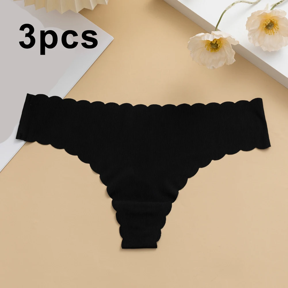 

Comfortable Casual Underwear Breathable Ice Silk Quick Drying Underwear Womens Thong Briefs Ice Silk Thong For Women