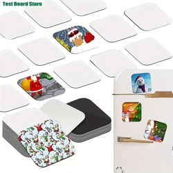 DIY blank refrigerator sticker, heat transfer sublimation magnetic sticker, fiberboard heat transfer magnetic sticker