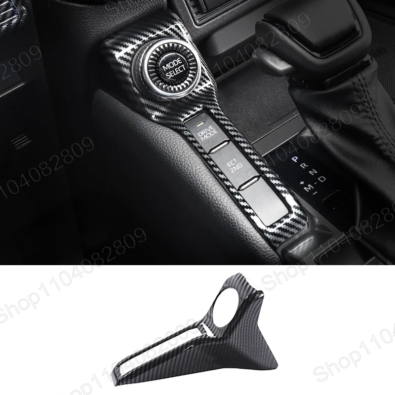 

Для Toyota Land Cruiser Prado LC250 2024 2025, боковая ручка переключения передач, накладка из углеродного волокна, модифицированные аксессуары для салона автомобиля