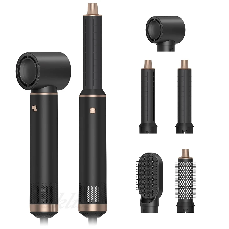 

All-in-one hair dryer Household negative ion hair care Hair dryer Modeling straight reel Multi-function