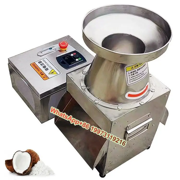 

Best Price Small Coconut Powder Flour Making Machine Coconut Grater Shredder Grinding Machine