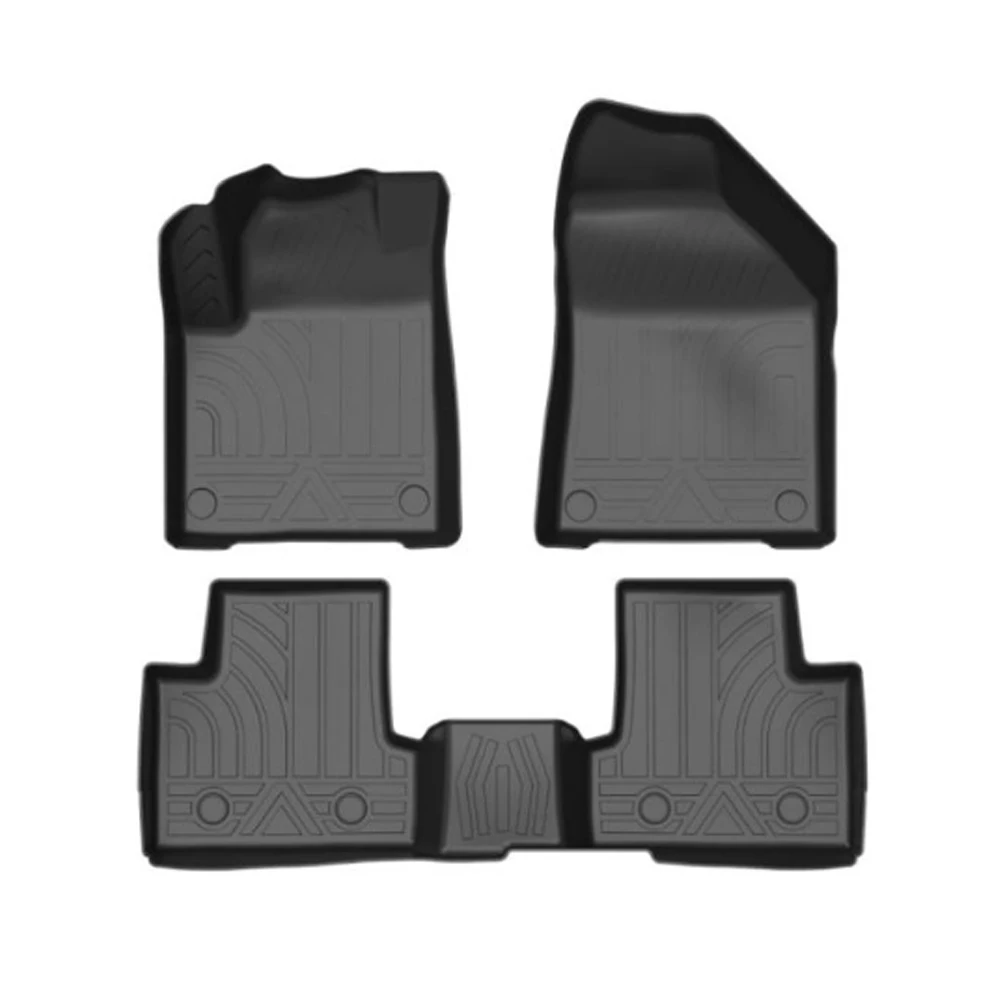 

For Jeep CHEROKEE 2019-2020 Fully Surrounded Full Set Special 3D TPE Foot Pad The Left Driving Waterproof Non-slip Car Floor Mat