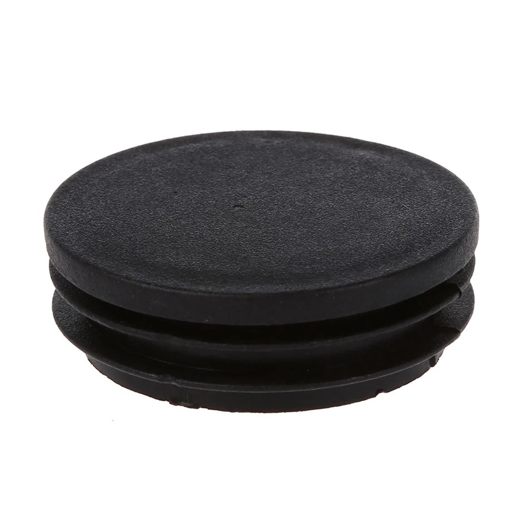 AB47-18 X Copri tappi per inserti per tubi tondi in plastica nera da 50 mm di diametro