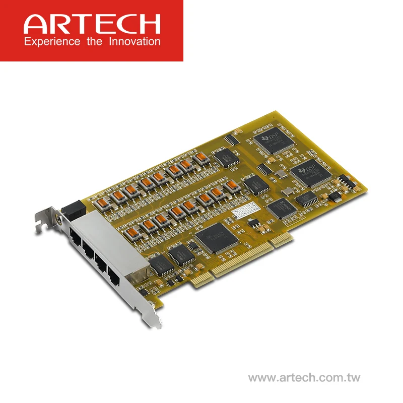 ARTECH AC1016 Software Management 16 Channels Phone Voice Recording Card