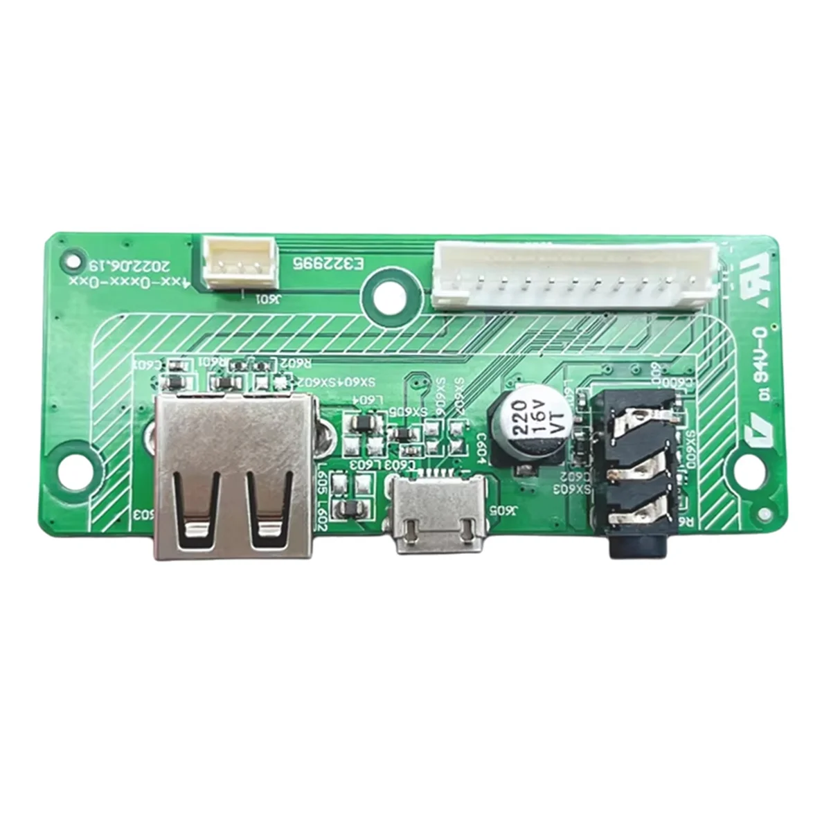 ABQR NEW for CHARGE3 USB 2.0 Audio Jack Power Supply Board Connector for Charge 3 Speaker Micro-USB Charge Por