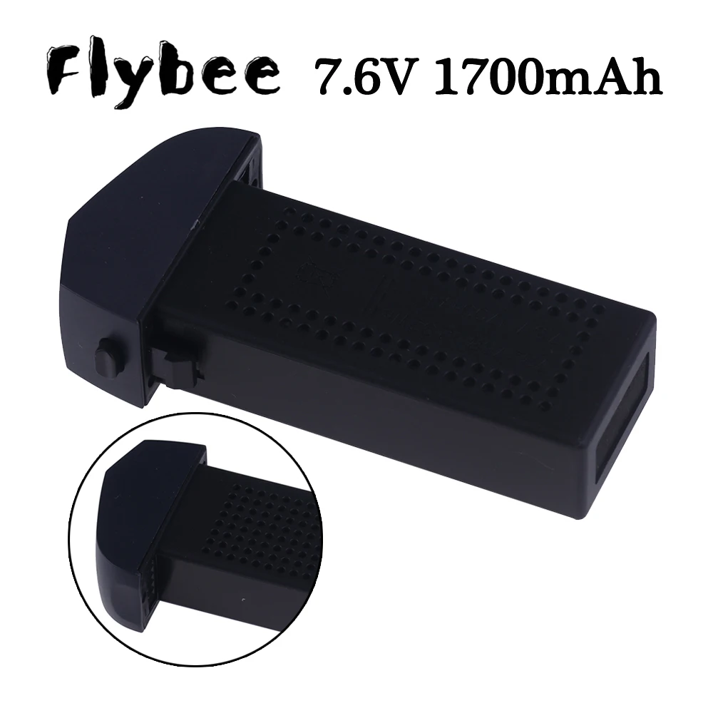 Литиевая батарея 7,6 В 1700 мАч для аэроплан HS175D SYMA Z6 Z6pro, четырехосевой летательный аппарат, Ру Дрон, литий-полимерный аккумулятор, запасные части