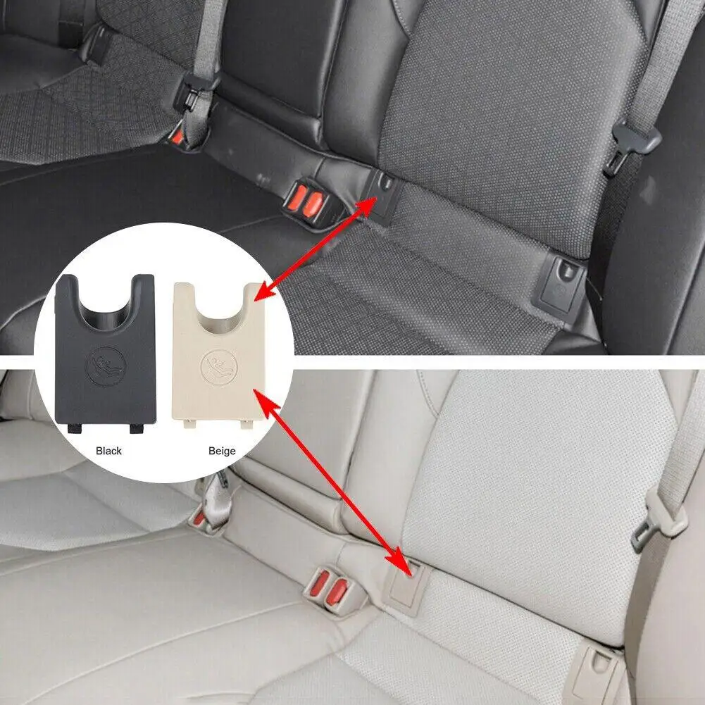 Car Rear Child Seat Hook ISOFix Cover Cap 73731-06010 For Toyota Camry After December 2017 For Toyota Avalon After March 20 X2M8