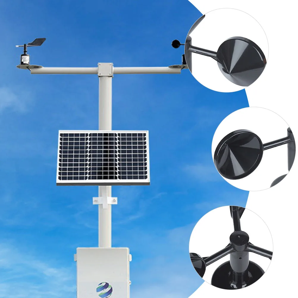 

Sturdy Abs Anemometer Durable Lightweight Indicator Easy Install Small Size Accurate Measurement Wind Direction Indicator Shell
