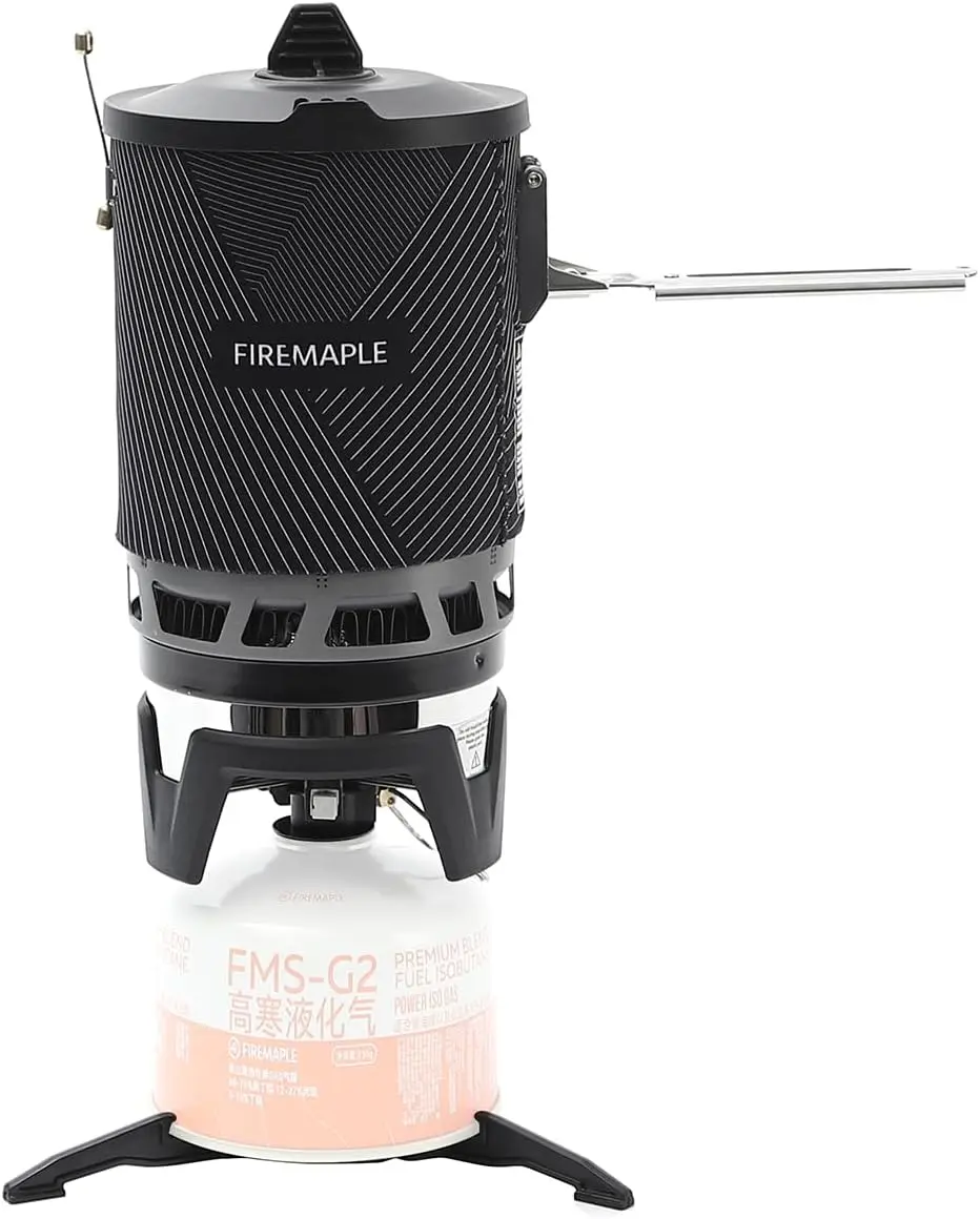 Compact Backpacking Stove for Hiking and Camping - Fast Boiling, Lightweight Outdoor Cooking Gear