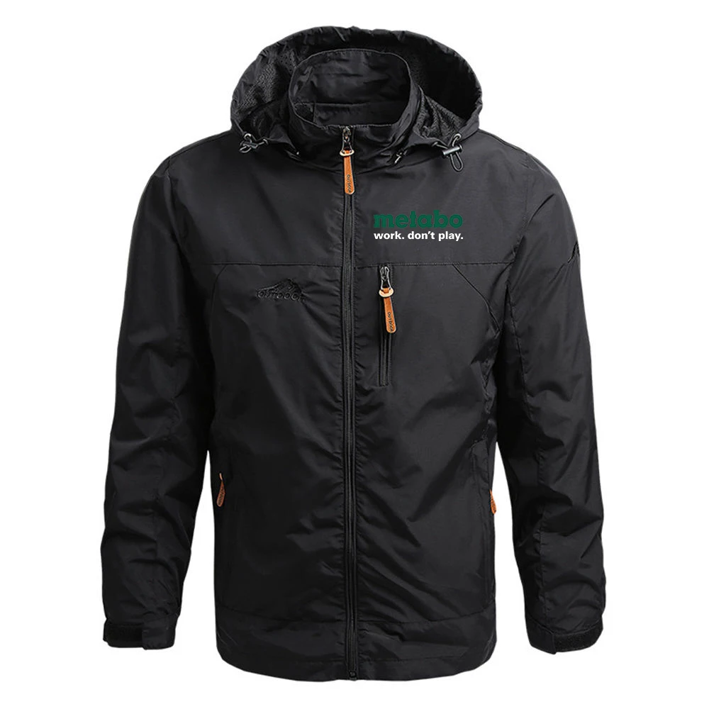 Metabo Tools Logo Print 2026 Spring Autumn Men's Windproof Hooded Motorcycle Jacket High-Quality Sweatshirt Bestseller hoodies
