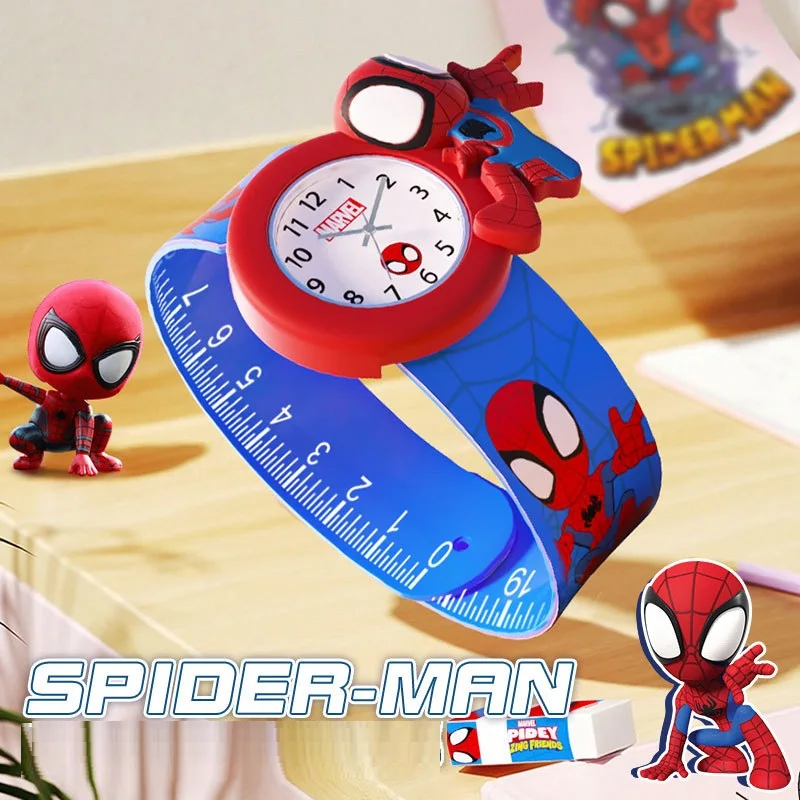 Disney Marvel Quartz Wristwatch For Children Student Dropshipping Spiderman Kids Frozen Reloj Menino Relógio Infantil Meninas