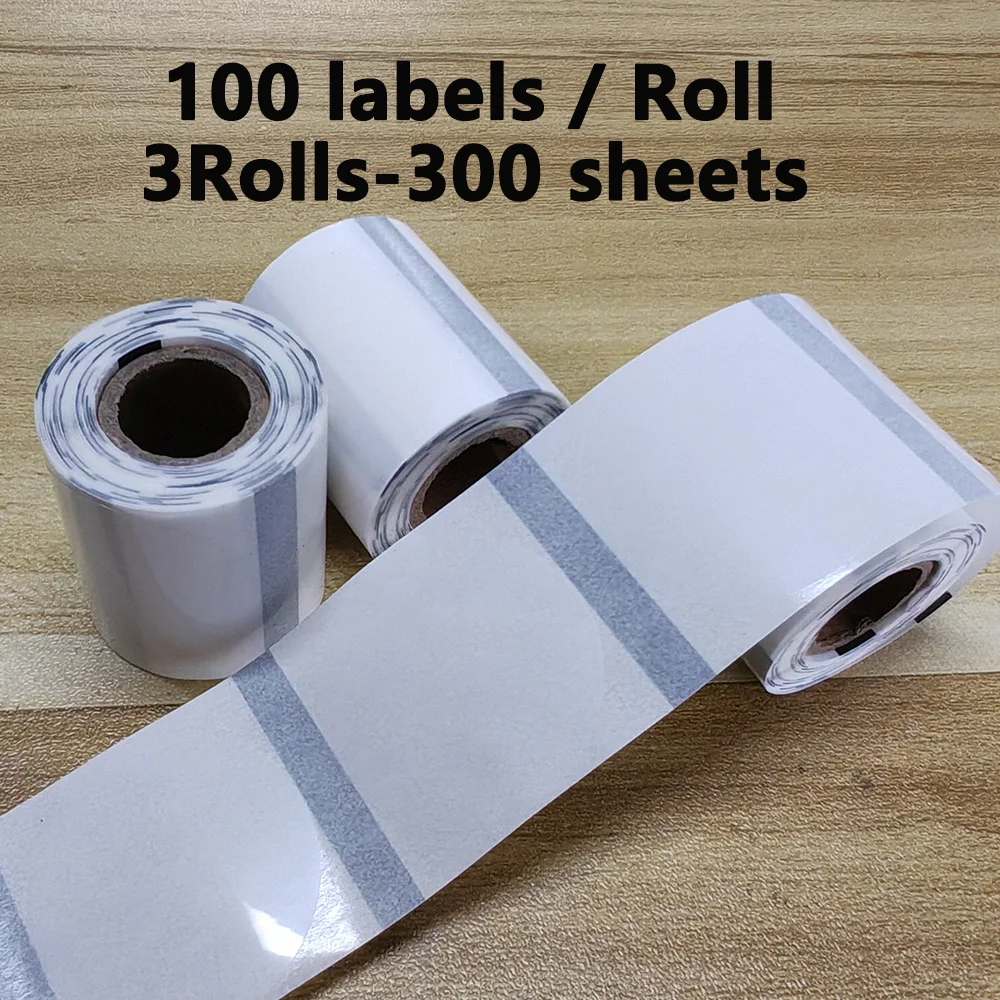 3 rolls M110 transparent round label 1.18\