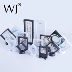 Jewelry Necklace Pendant Display Stand Transparent PE Film Suspended Case Bracelet Watch Hang Rack Earrings Ring Gemstone Holder