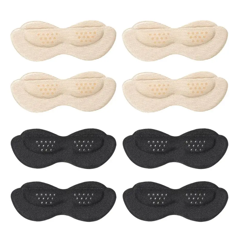 

4 Pairs Anti wear Back Stickers Foams Heel Liners Pads High Heels Gel Self adhesive Non slip Shoe Inserts Heel Protector