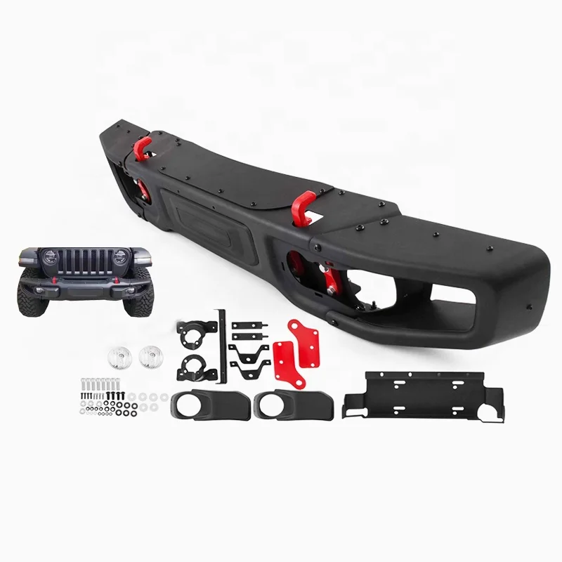 

FOR jeep JK JL Front rear bumper 10th Anniversary steel kit for 2019 JEEP WRANGLER factory