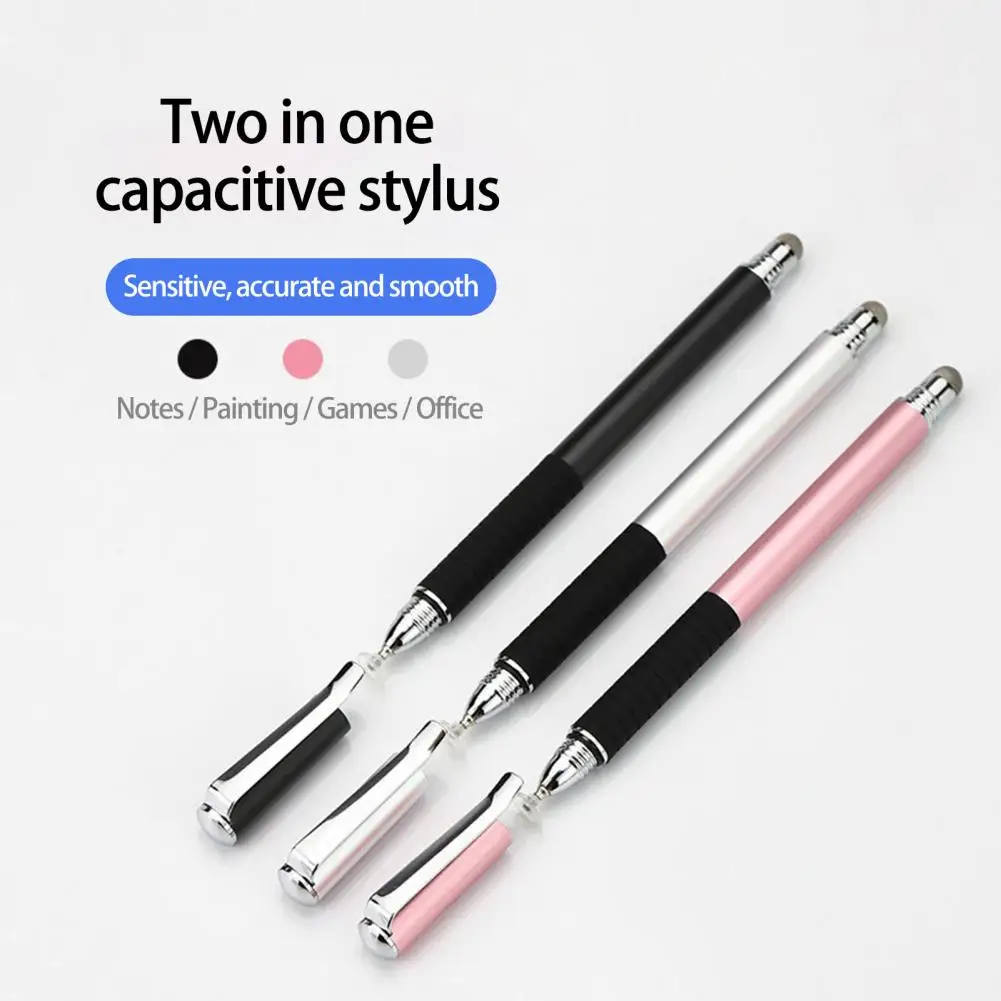 

Stylus Pencil Durable Delay Free Smooth All Touch Screen Capacitive Disc Tip Stylus Pencil for Household