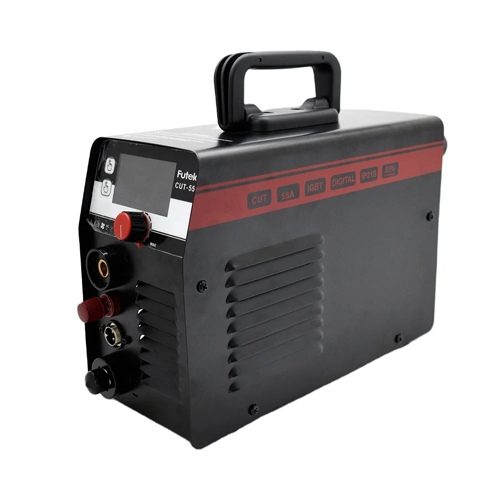 COROTC CUT-55 Dual Voltage 110V/230V 55A Pilot Arc 12mm Cutting Thickness Non-Contact Start Portable 1000W Air Plasma Cutting