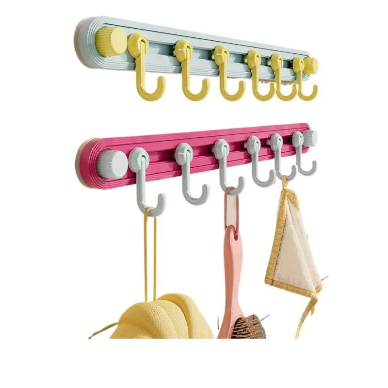 Dopamine rotating suction cup, kitchen hook, non-punching hanging rod, load-bearing rack