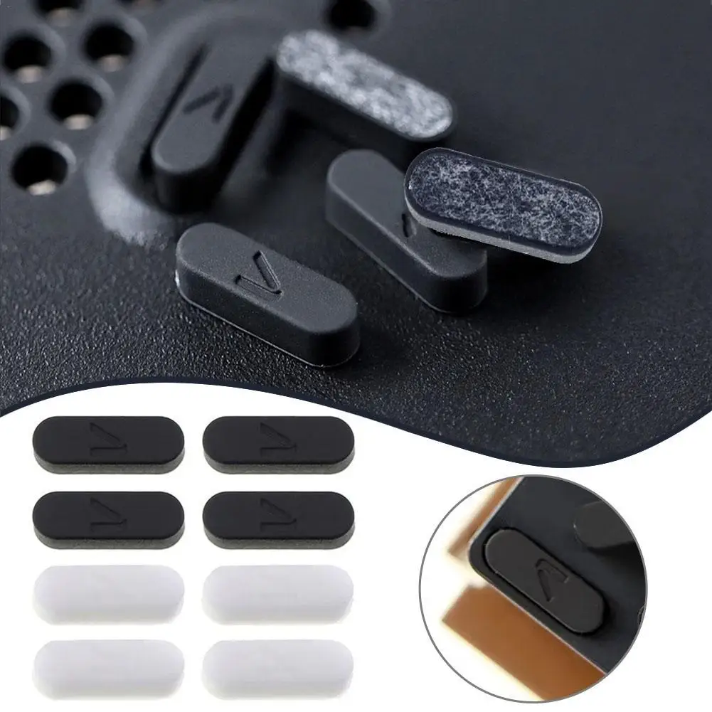 

4 шт. универсальные противоскользящие силиконовые подушечки для ножек для консоли XBOX ONE/Series S/X, сменные резиновые подушечки для ножек