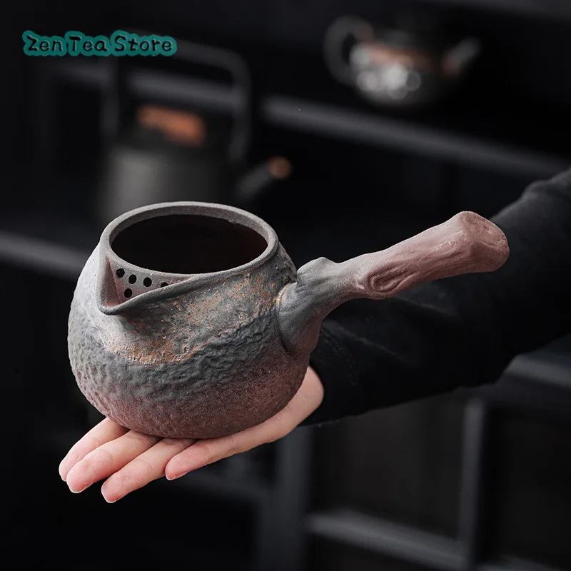 Dry Wood Side To Roast Tea Pot Wake Tea Titian Warm Tea Smoked Tea Pot Tea Set Accessories Tea Ceremony Cooking Tea Home