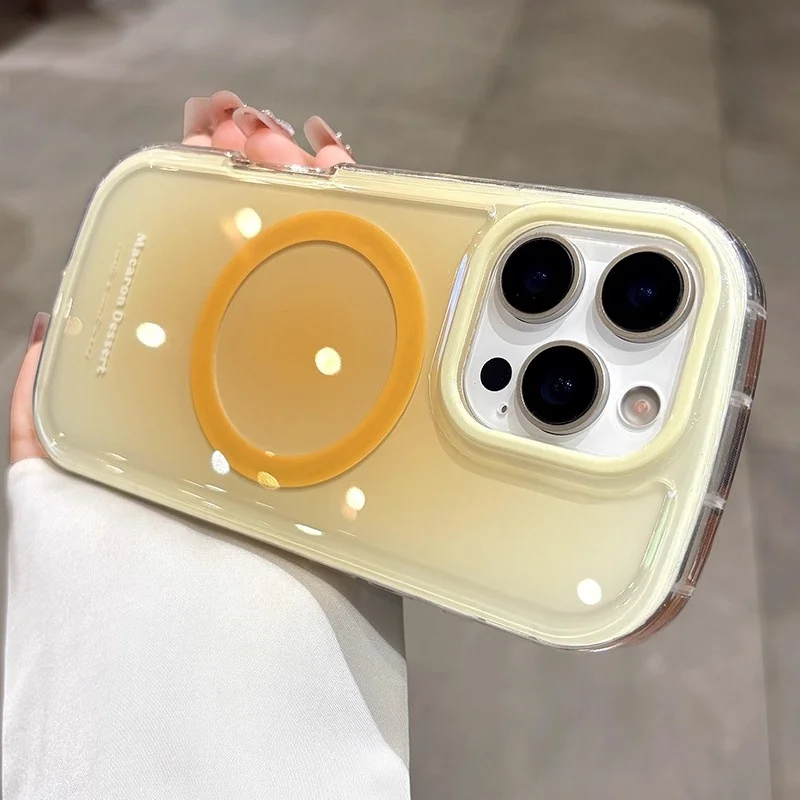 

Совместимый чехол с градиентом ярких цветов для iPhone 17, предлагает ощущение премиум-класса с полной защитой и дизайном