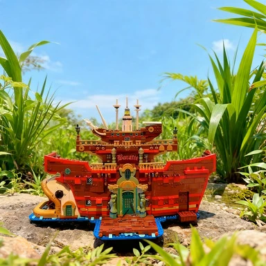 Наборы строительных блоков для ресторана, парусного спорта на море, 75640, совместимые с частицами Legoed, подходят для рождественских подарков, 3402 шт.