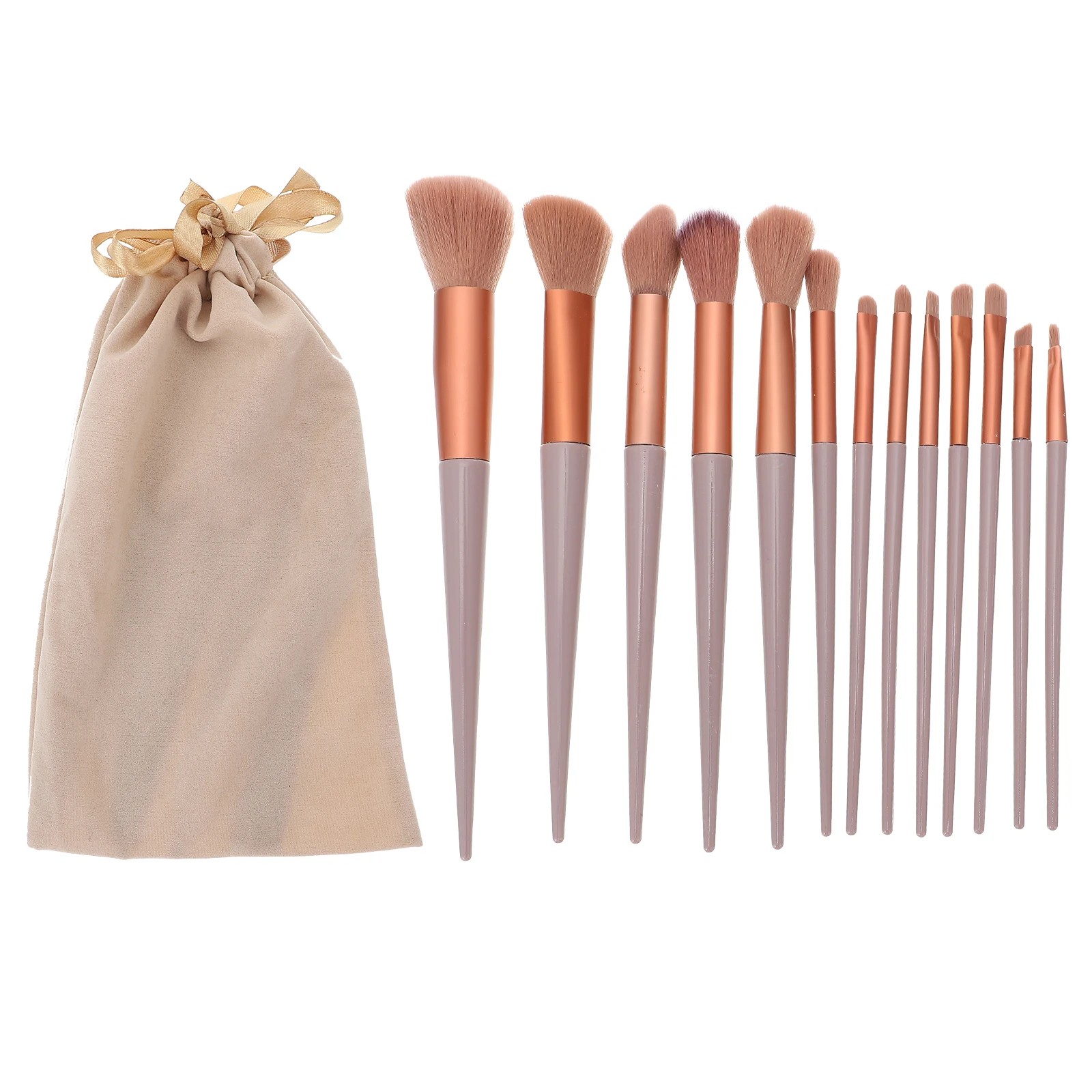 

1Set Makeup Brush Set Professional Cosmetics Powder Applicator Face Beauty Tools Blush Eyeshadow Portable Long Handle Artificial