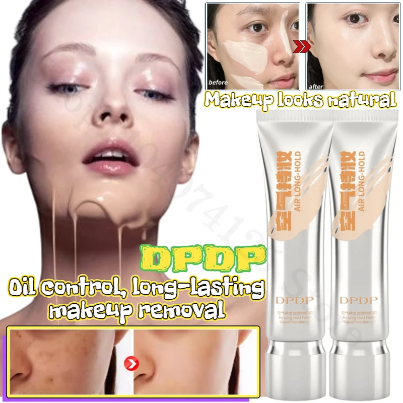 

DPDP Air-lasting Makeup Liquid Foundation Oil-control Concealer Invisible Pores Moisturizing Liquid Foundation Long-lasting