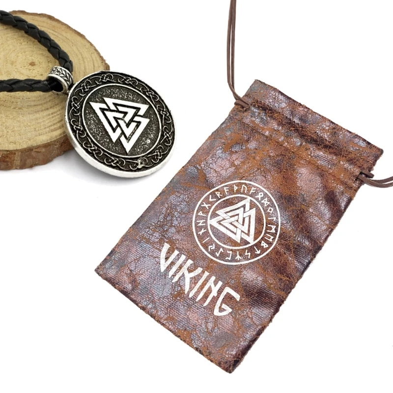 Unique VMedieval Culture Inspired Drawstring Bag Gift Bags for Festive Occasions