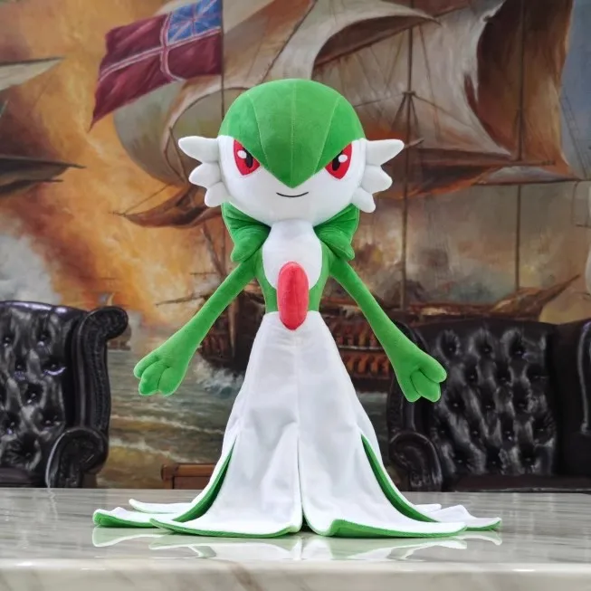 New Japan Cartoon pokemon Characters Kawaii Large Gardevoir 53cm Plush toy High Quality Stuffed Animals doll