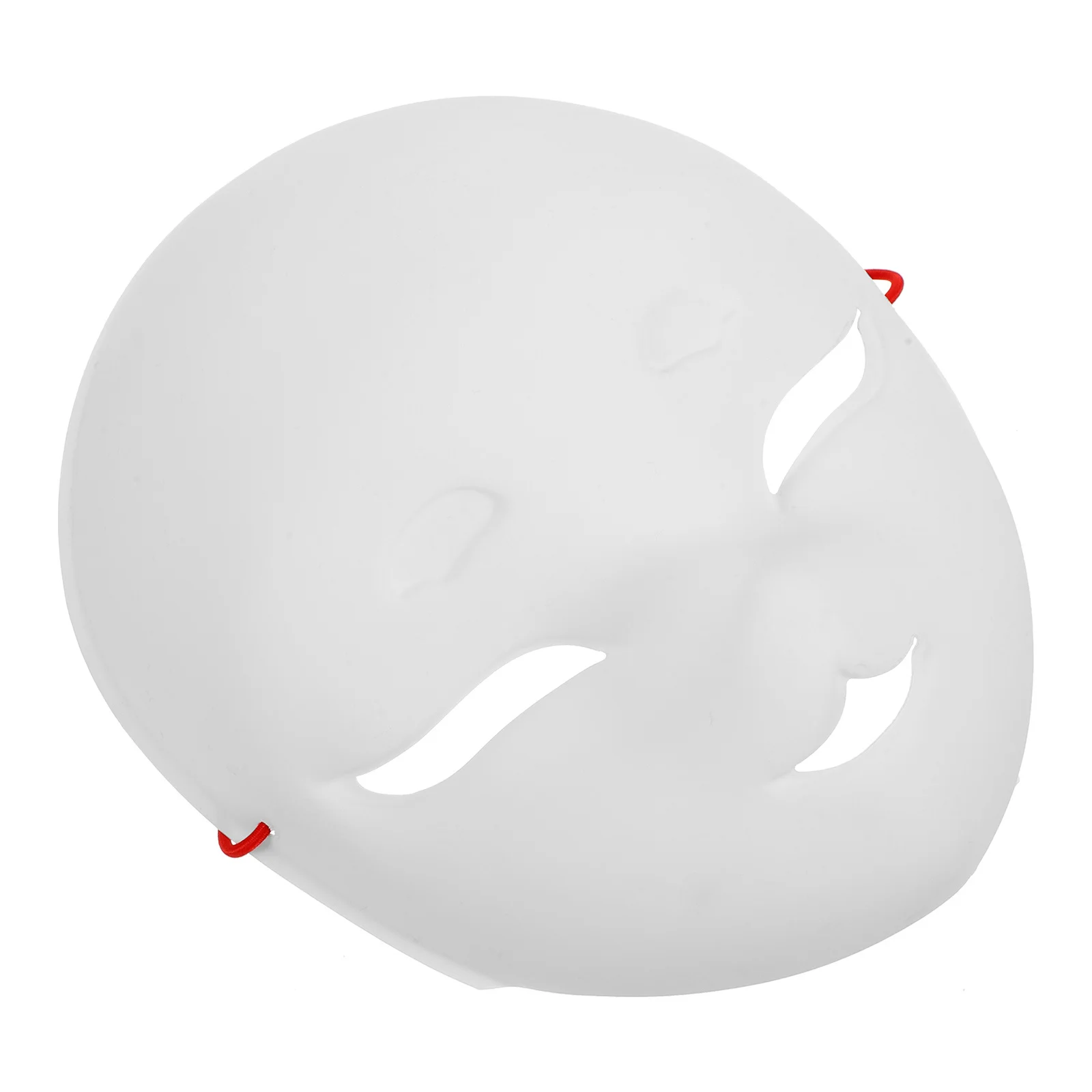 Blank Fox Shaped PVC Mask DIY Paintable Cosplay Party Masquerade Mask Halloween Costume Accessory Paintable PVC Masks