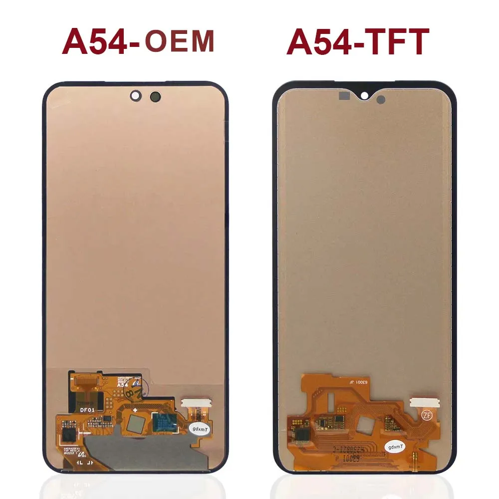 TFT Tested For Samsung Galaxy A54 5G LCD Display SM-A546V, SM-A546U Touch Screen Digitizer Replacement For Samsung A54 Display