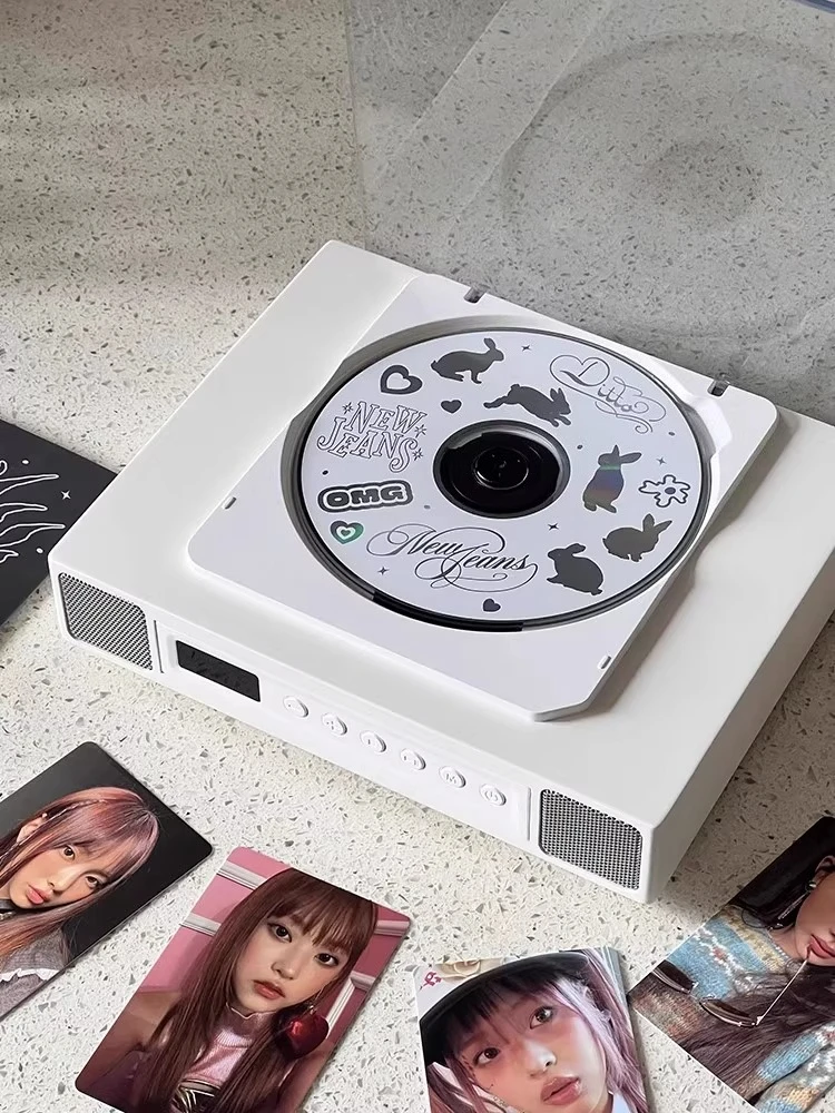 CD player listening to albums Bluetooth retro integrated audio lossless high sound quality