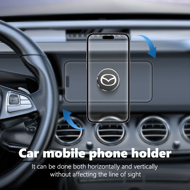 

Air Vent Mount Magnetic Phone Support GPS Mobile Phone Stand for Mazda CX-30 CX-5 CX-50 Car Interior Decoration