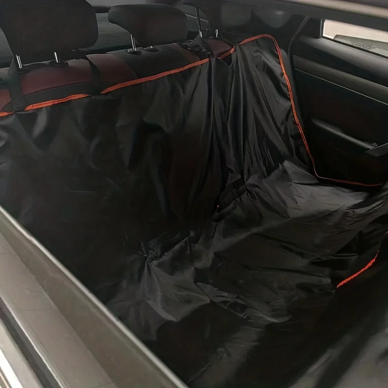1pc New Anti fouling Foldable Car Pet Mat Rear Car Seat Cushion