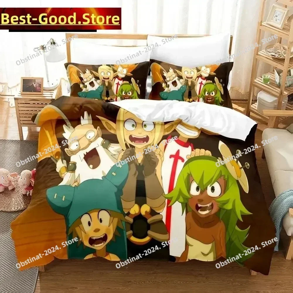 New Wakfu Bedding Set Single Twin Full Queen King Size Bed Set Adult Boys Bedroom Duvet cover Sets Wakfu 3D Print bed  set