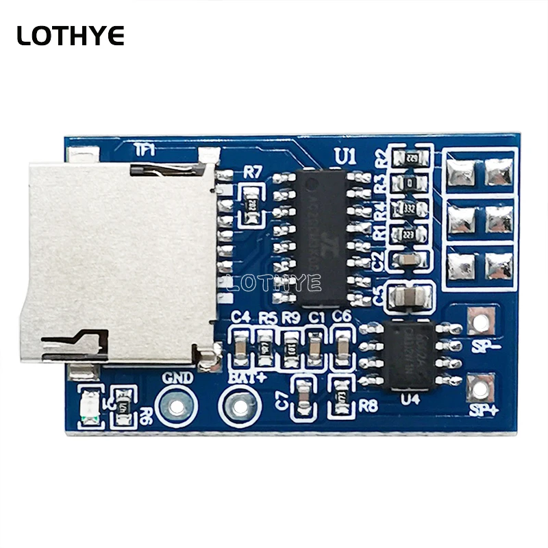 GPD2846A TF Card MP3 Decoder Board 2W Amplifier Module for Arduino GM Power Supply Module