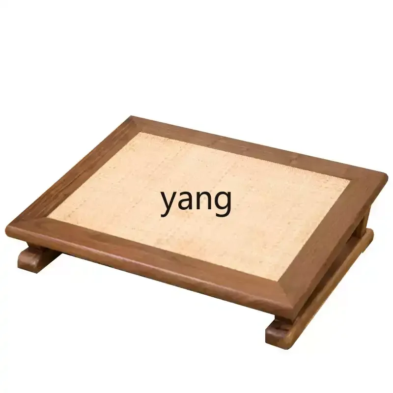 Lmm solid wood worship stool Buddhist hall household kowtow kneeling mat square