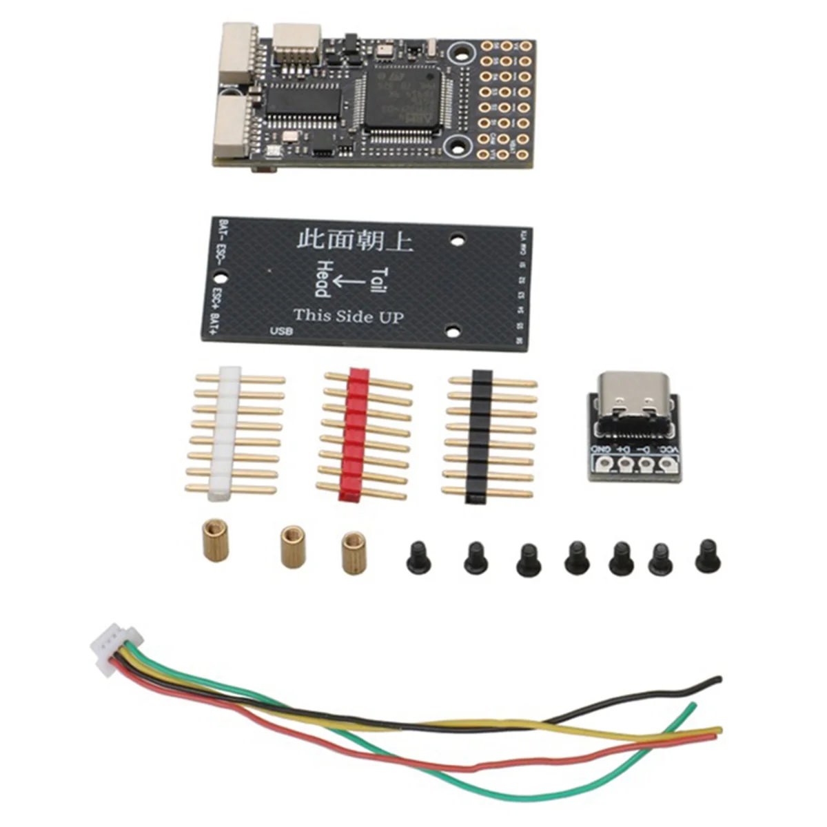 

A02R F4WSE MK1.5 Fixed Wing Flight Controller 2-6S Support Analog/Digital VTX Ardupilot/INAV Firmware for RC FPV Airplane