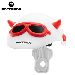 ROCKBROS Cartoon Small Helmet Rider Mobile Phone Holder Rainproof Waterproof Sun Shade Umbrella Bracket Mobile Phone Holder