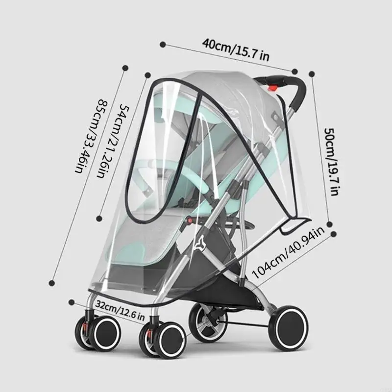 CORB Stroller Rain Cover Baby Travel Baby Car Weather Wind-Shield Gift