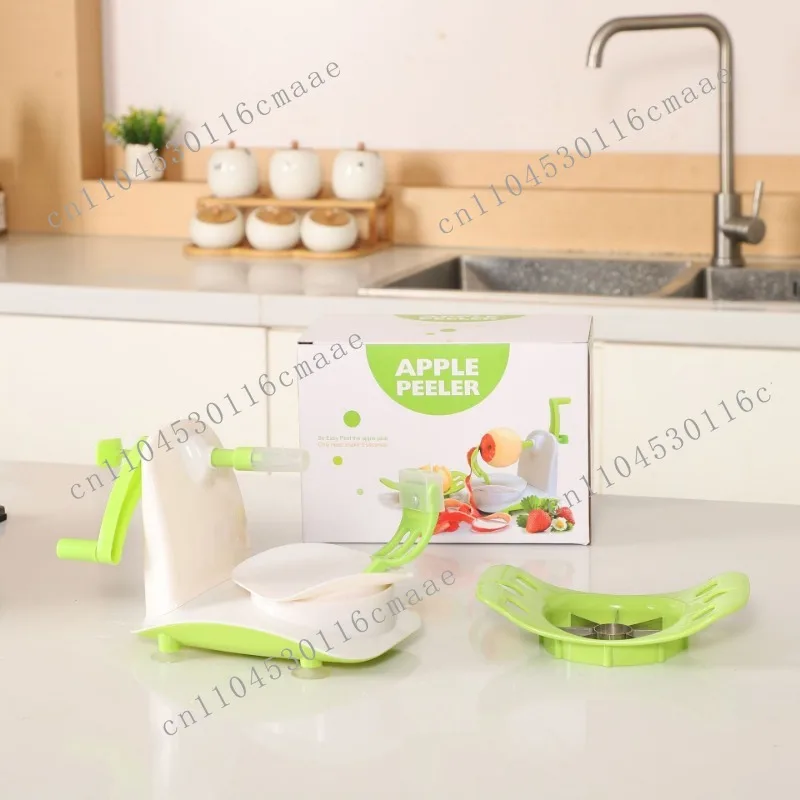 2 in 1 peeler peeler, apple peeling, fruit splitter, household hand-cranked fruit peeling knife