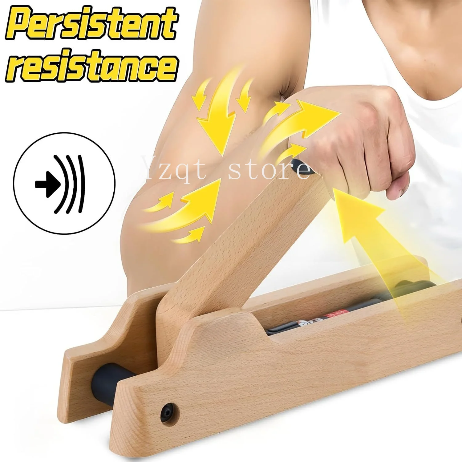 Wooden Arm Wrestling Trainer Biceps Grip Training Equipment Gym Home Fitness Equipment