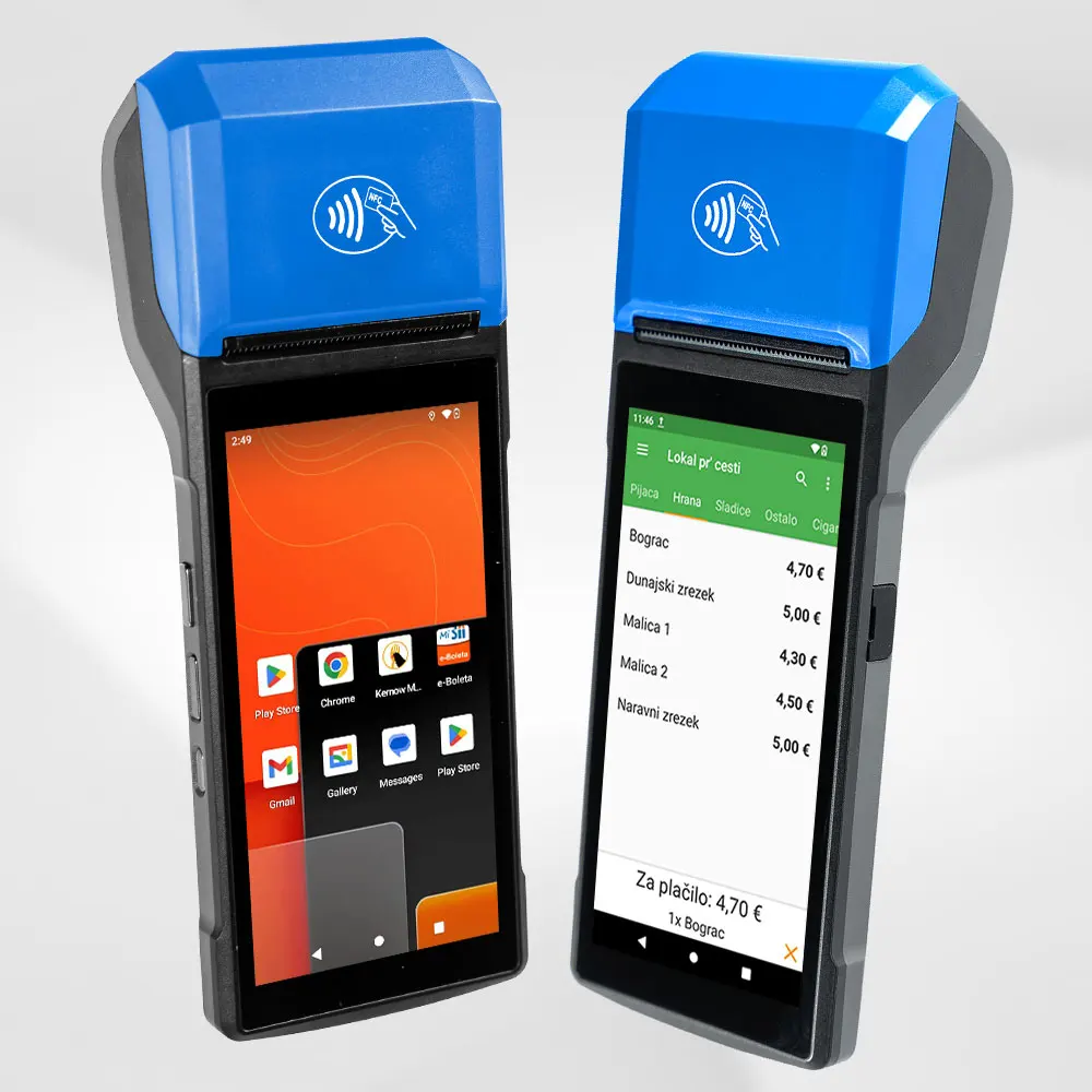 Newest Android 14 Billing Pos Terminal Cash Register Handheld Mobile Pos Machine