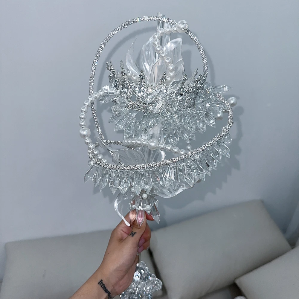 Braut Zepter Hochzeitsstrauß Show Requisiten