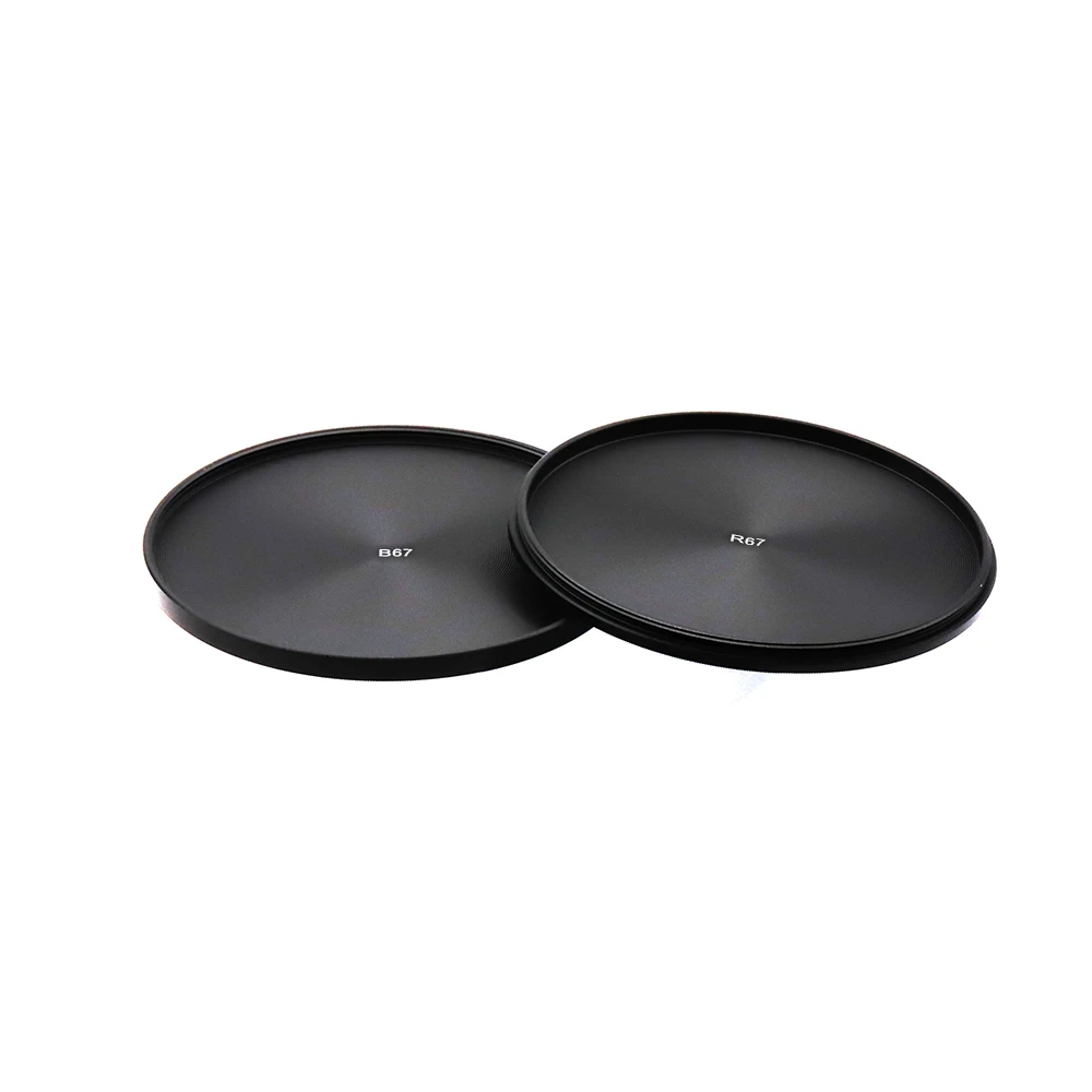 Metal Lens Filter Protection Lid Cover Set Storage Stack Cap 62 67 72 77 82 86 95 mm Aluminum Universal for filter UV CPL ND etc