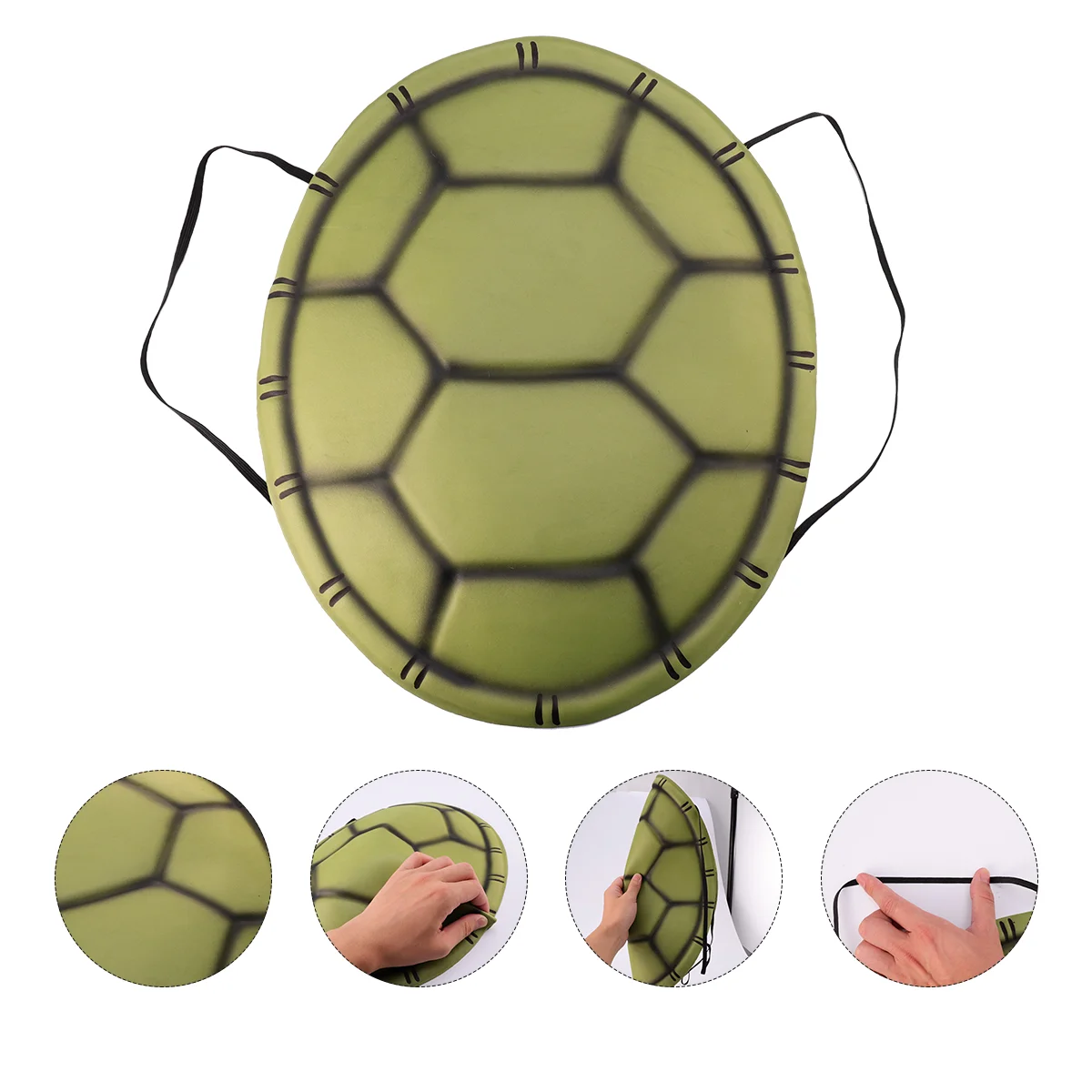 Kostium żółwia muszla plecak kostium rekwiztyty do zdjęć z imprezy na imprezę karnawałową