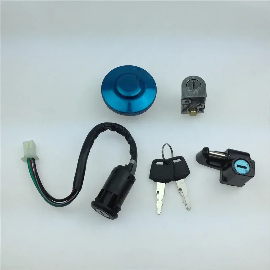 For gorilla monkey motorcycle  disc brakes lock tank lid electric door locks key lock
